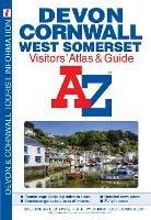 Devon, Cornwall and West Somerset Visitors' Atlas - Geographers' A-Z Map Company - cover