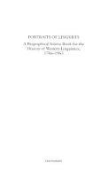 Portrait Of Linguists - cover