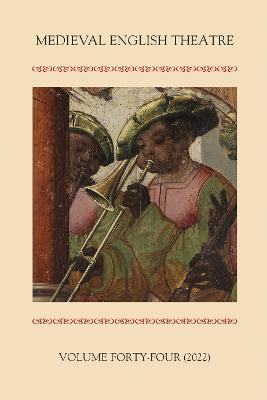 Medieval English Theatre 44 - cover