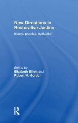 New Directions in Restorative Justice - cover