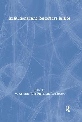 Institutionalizing Restorative Justice - cover