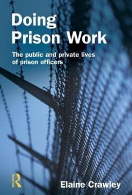 Doing Prison Work - Elaine M Crawley - cover