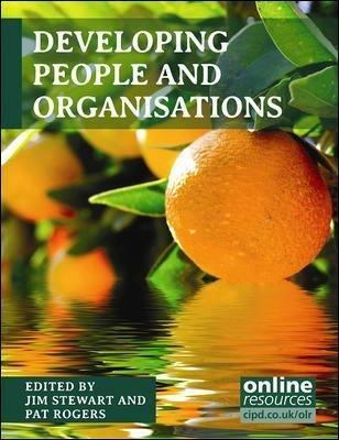 Developing People and Organisations - Jim Stewart,Patricia Rogers - cover