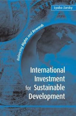 GOVERNING FOREIGN INVESTMENT FOR SUSTAINABILITY - cover