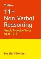 11+ Non-Verbal Reasoning Quick Practice Tests Age 10-11 (Year 6): For the 2026 Cem Tests - Letts 11+ - cover
