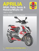 Aprilia SR50, Rally, Sonic & Habana/Mojito Scooters (93 - 09)
