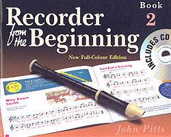 Recorder From The Beginning: Pupil'S Book 2 & CD - John Pitts - cover