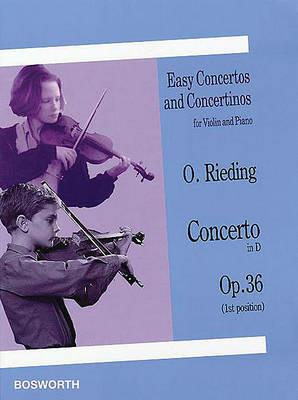 Concert in D op. 36 - Oskar Rieding - copertina
