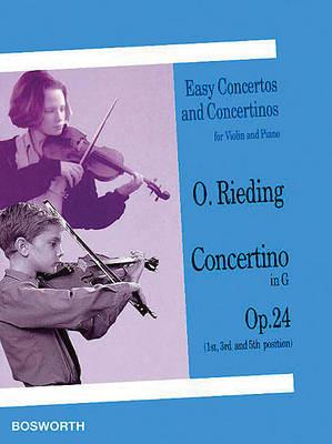 Concertino in G Op. 24: 1st, 3rd and 5th Position - cover