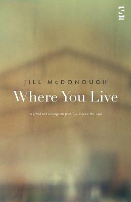 Where You Live - Jill McDonough - cover