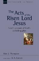 The Acts of the Risen Lord Jesus: Luke'S Account Of God'S Unfolding Plan - Alan J Thompson - cover