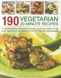 190 Vegetarian 20 Minute Recipes - Jenni Fleetwood - cover