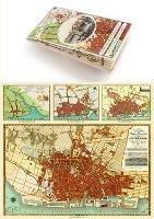 Liverpool 1650 to 1821 - Fold Up Map Containing Town Plans of Liverpool that include Liverpool 1650, 1725, 1795 and Sherwood's plan of Liverpool and Environs 1821