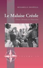 Le Malaise Creole: Ethnic Identity in Mauritius
