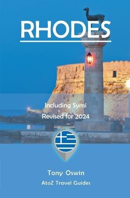 A to Z guide to Rhodes 2024, Including Symi - Tony Oswin - cover
