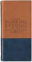Morning and Evening – Matt Tan/Blue - C. H. Spurgeon - cover