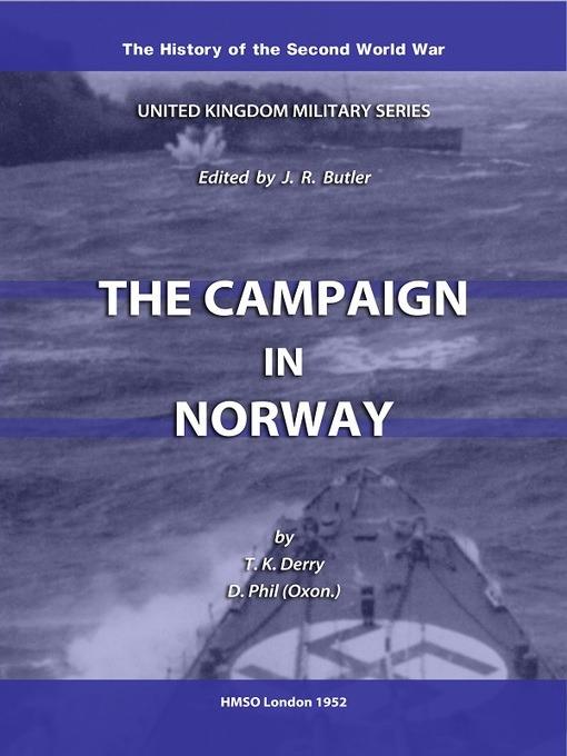 The Campaign in Norway: Official Campaign History - cover