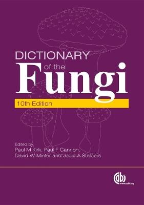 Dictionary of the Fungi - cover