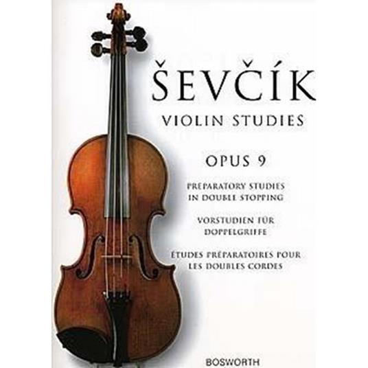  Otakar Sevcik: Violin Studies Op. 9 (2005 Edition) - studi per violino - copertina