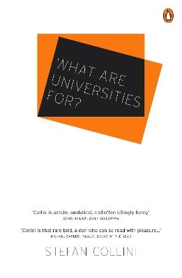 What are Universities For? - Stefan Collini - cover