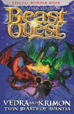 Beast Quest: Vedra & Krimon Twin Beasts of Avantia: Special - Adam Blade - cover