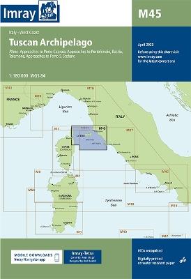 Imray Chart M45: Tuscan Archipelago - Imray - cover