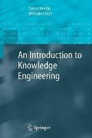 An Introduction to Knowledge Engineering - Simon Kendal,Malcolm Creen - cover