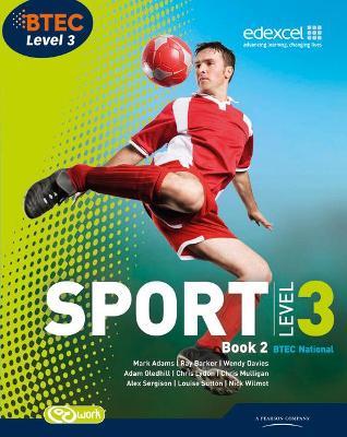 BTEC Level 3 National Sport  Book 2 - Ray Barker,Wendy Davies,Chris Lydon - cover