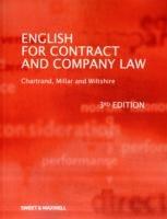English for Contract & Company Law - Marcella Chartrand,Catherine Millar,Edward Wiltshire - cover