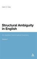 Structural Ambiguity in English: An Applied Grammatical Inventory - Dallin D. Oaks - cover