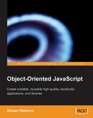 Object-Oriented JavaScript - Stoyan Stefanov - cover