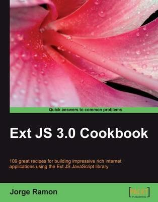 Ext JS 3.0 Cookbook - Jorge Ramon - cover