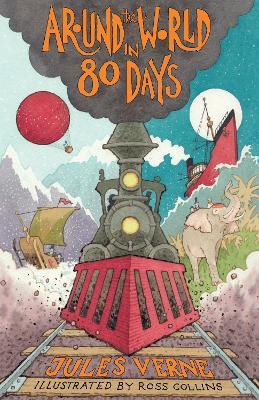 Around the World in Eighty Days - Jules Verne - cover