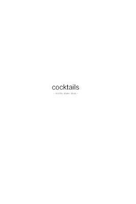 Cocktails - Zarin, Thomson - cover