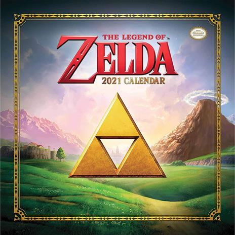 Xxx The Legend Of Zelda Calendar 2021 Nintendo - Pyramid Int.
