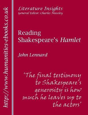 William Shakespeare "Hamlet" - John Lennard - cover