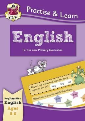 New Practise & Learn: English for Ages 5-6 - CGP Books - cover