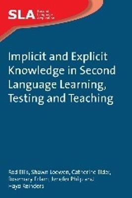 Implicit and Explicit Knowledge in Second Language Learning, Testing and Teaching - Rod Ellis,Shawn Loewen,Catherine Elder - cover