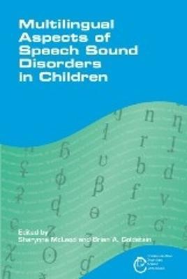 Multilingual Aspects of Speech Sound Disorders in Children - cover