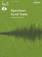 Specimen Aural Tests, Grades 4 & 5 with audio: new edition from 2011