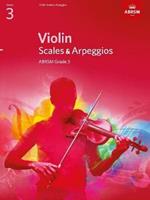 Violin Scales & Arpeggios, ABRSM Grade 3: from 2012