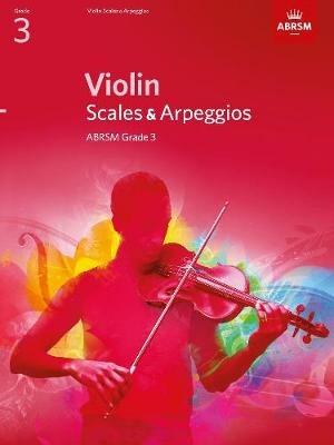 Violin Scales & Arpeggios, ABRSM Grade 3: from 2012 - cover