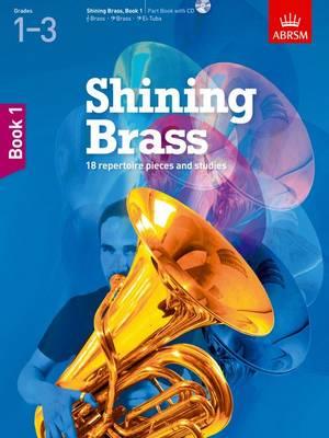 Shining Brass, Book 1: 18 Pieces for Brass, Grades 1-3, with audio - cover