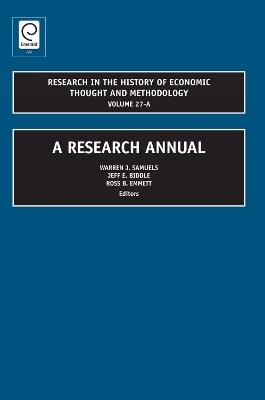 A Research Annual - cover