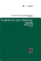 Institutions and Ideology - Peter Walgenbach - cover