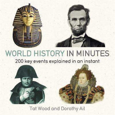 World History in Minutes: 200 Key Concepts Explained in an Instant - Dorothy Ail,Tat Wood - cover