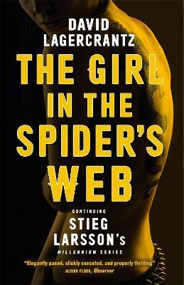 The Girl in the Spider's Web: A Dragon Tattoo story - David Lagercrantz - cover