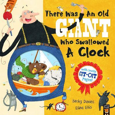 There Was an Old Giant Who Swallowed a Clock - Becky Davies - cover