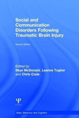 Social and Communication Disorders Following Traumatic Brain Injury - cover