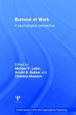 Burnout at Work: A psychological perspective - cover